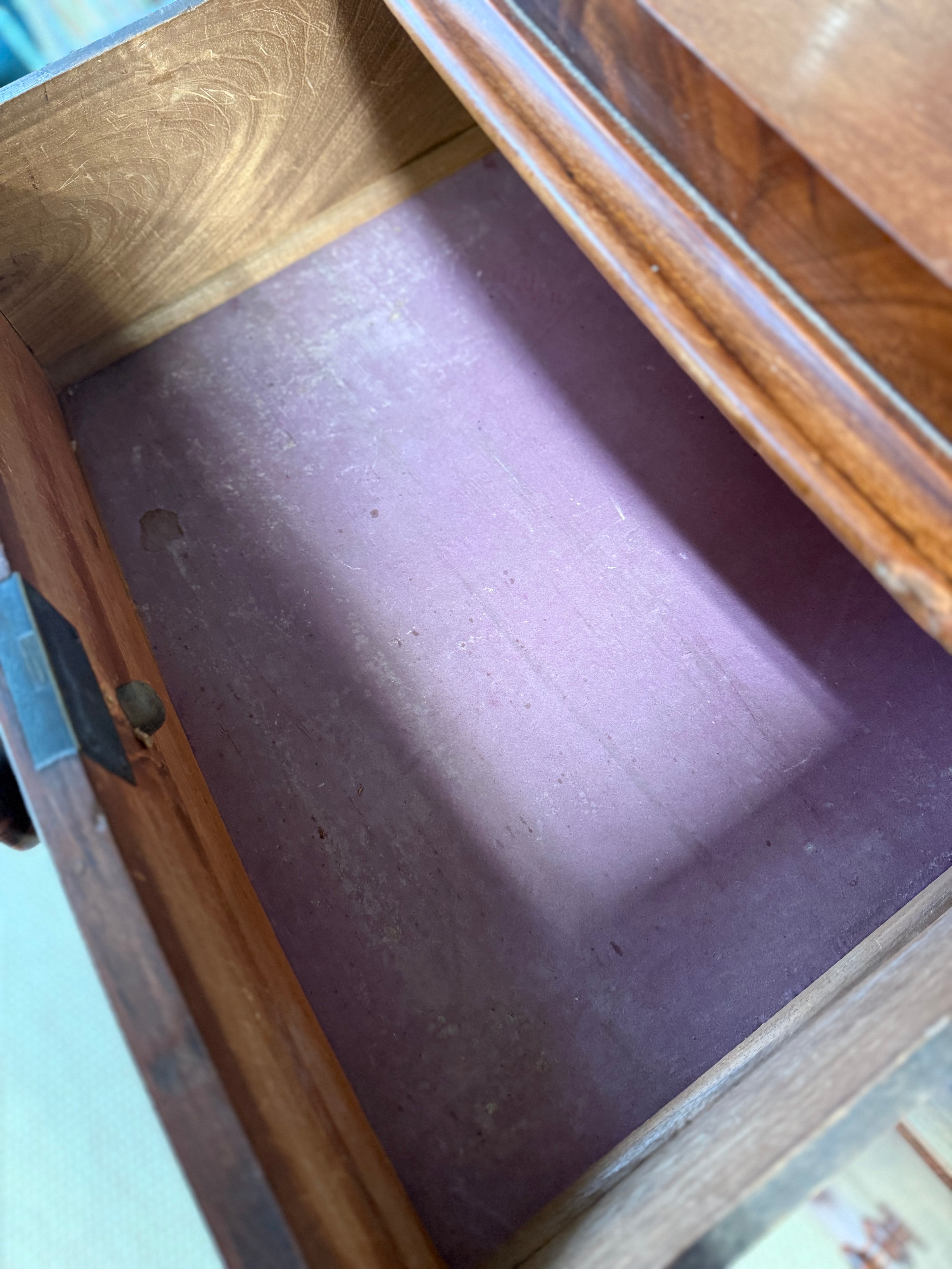 19th Century Mahogany Bow-front Chest