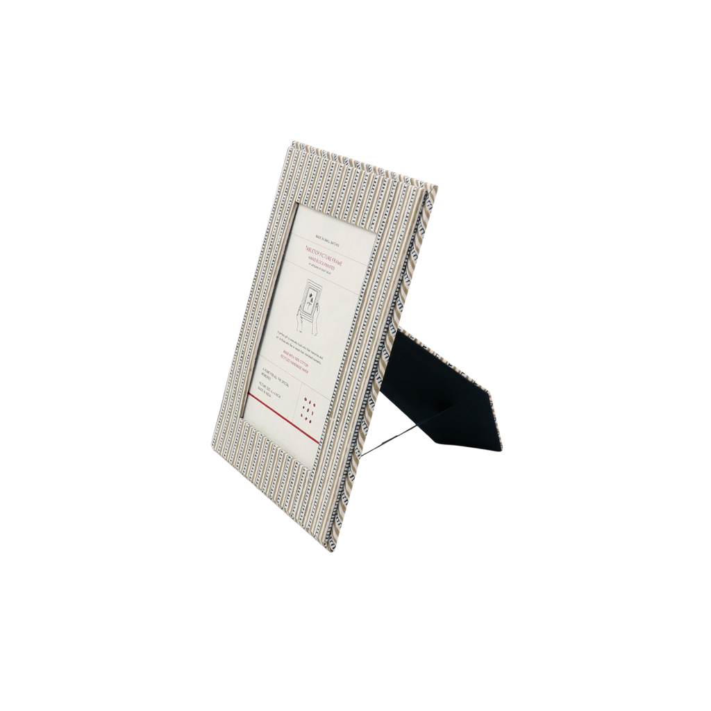 Fabric Picture Frame- Stripes