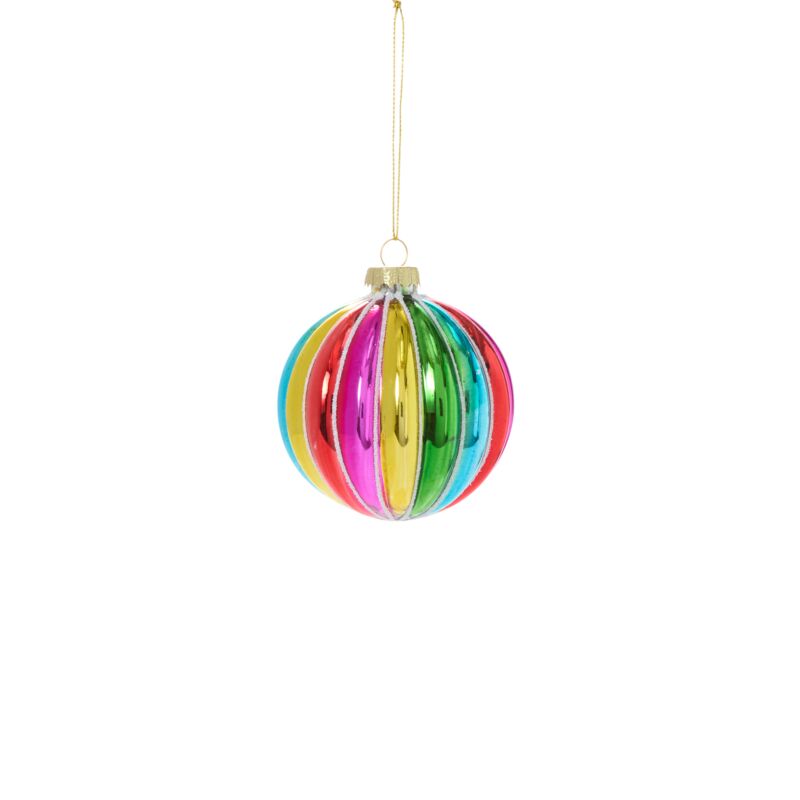 Rainbow Stripe Ornament
