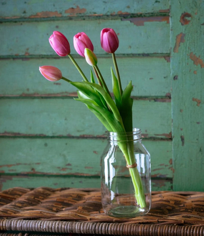 Pink Tulip Bunch