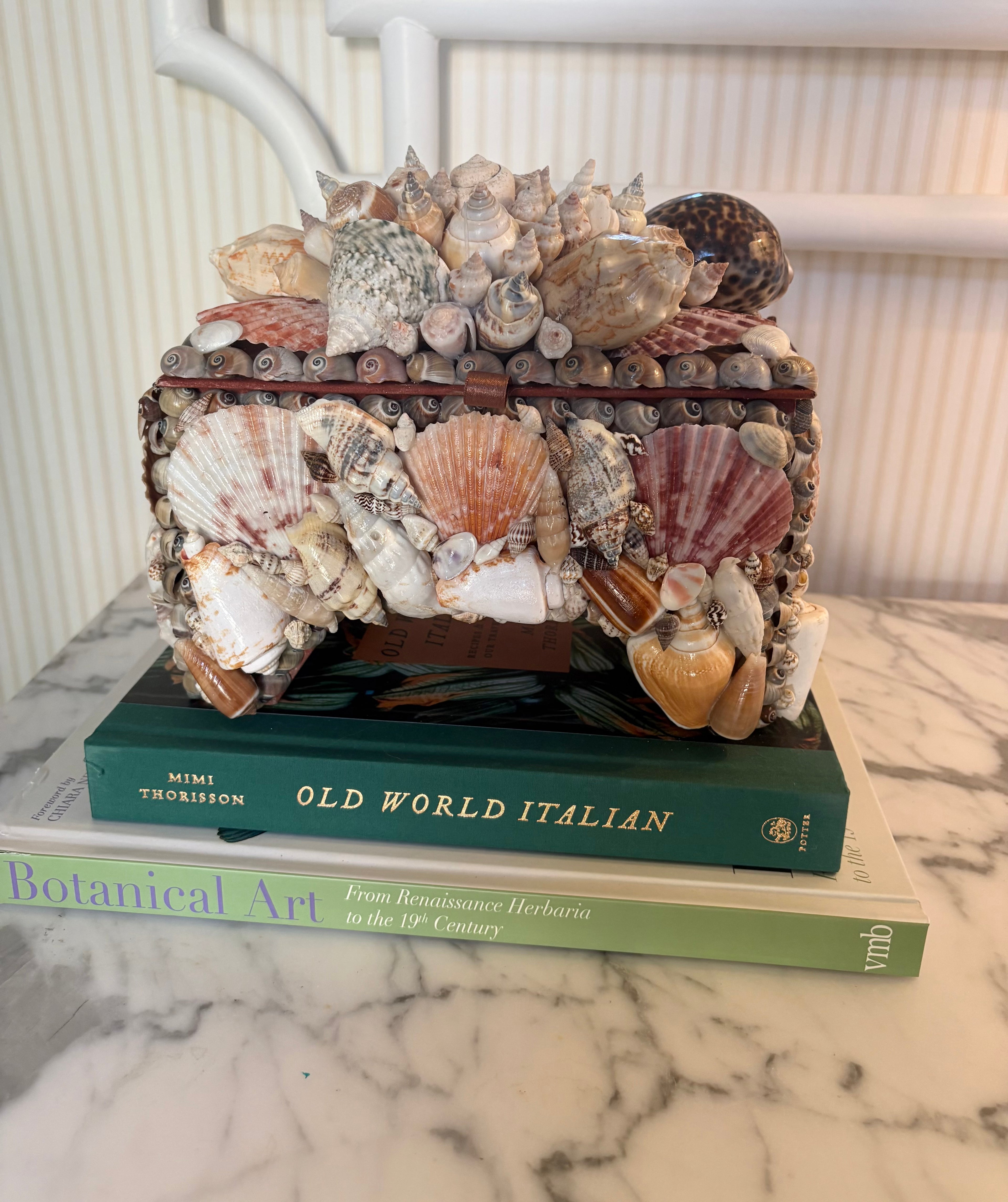 Large Multicolor Shell Box