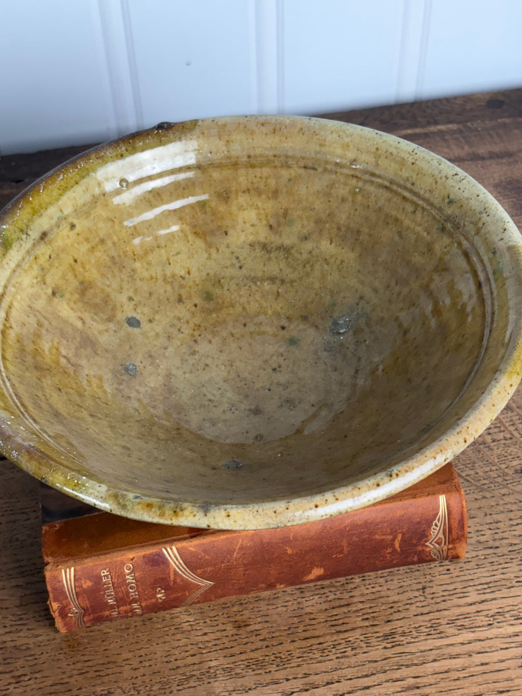 Handmade Moroccan Bowl, Mustard