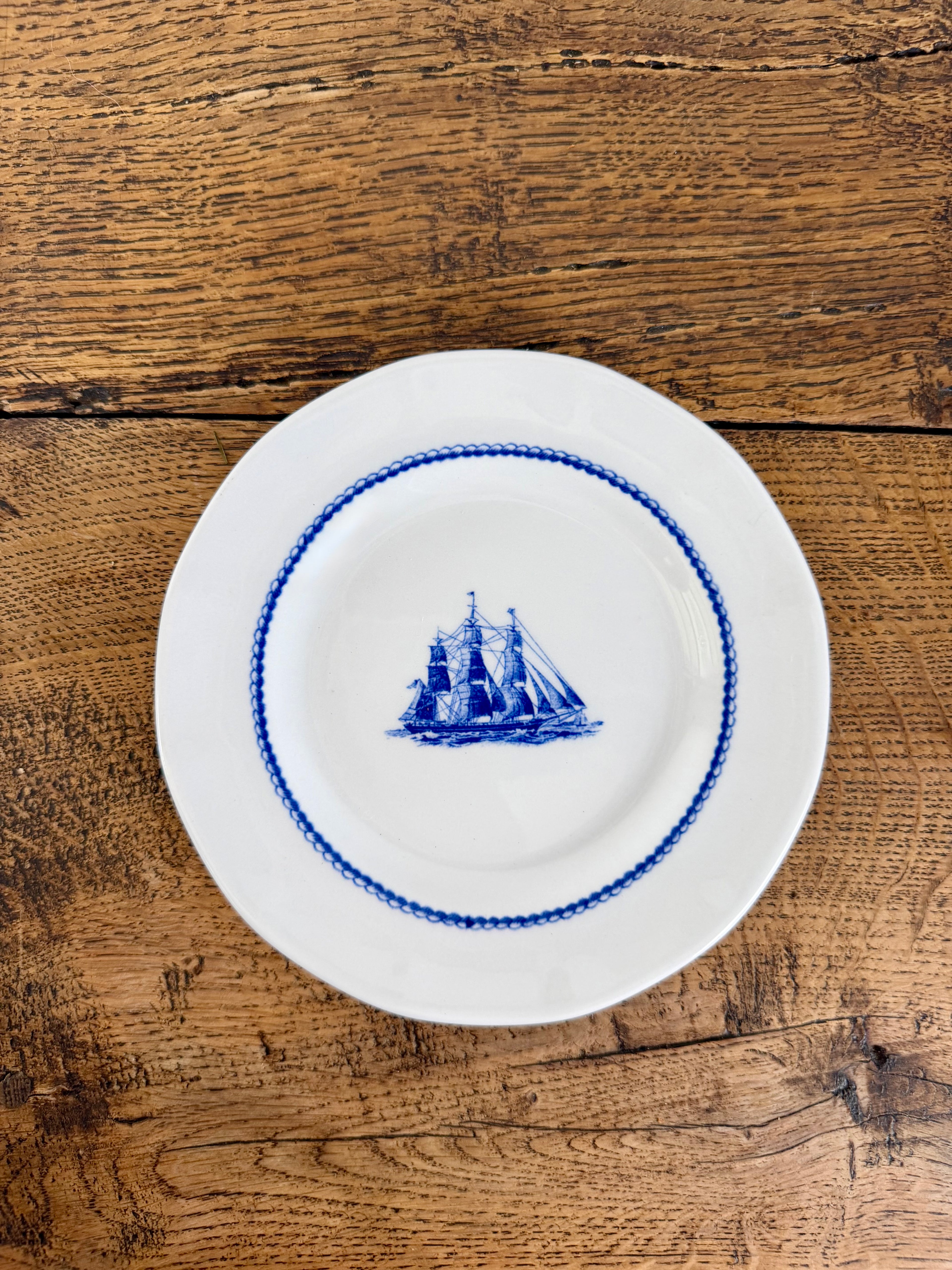 Vintage Wedgwood Sailboat Dish, 6”