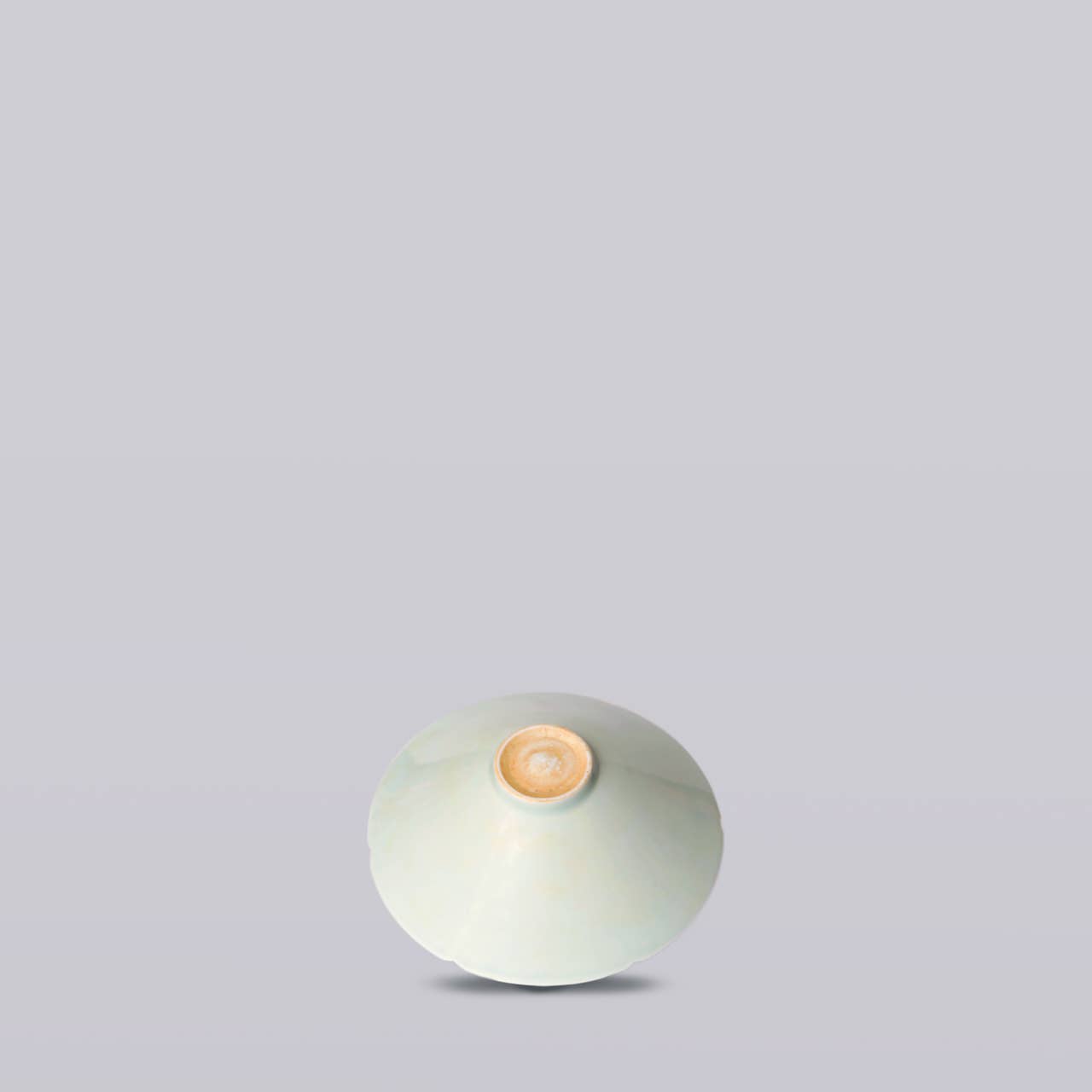 Celadon Porcelain Lotus Conical Bowl- Small