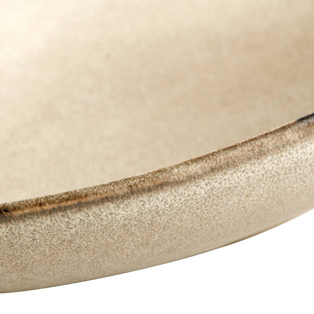 Serving Bowl Mame - Oyster: Ceramic