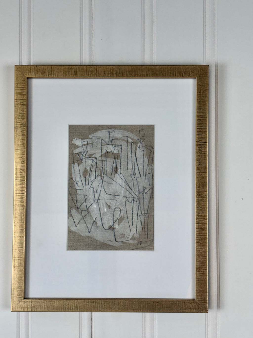 Original Linen Abstract, #3