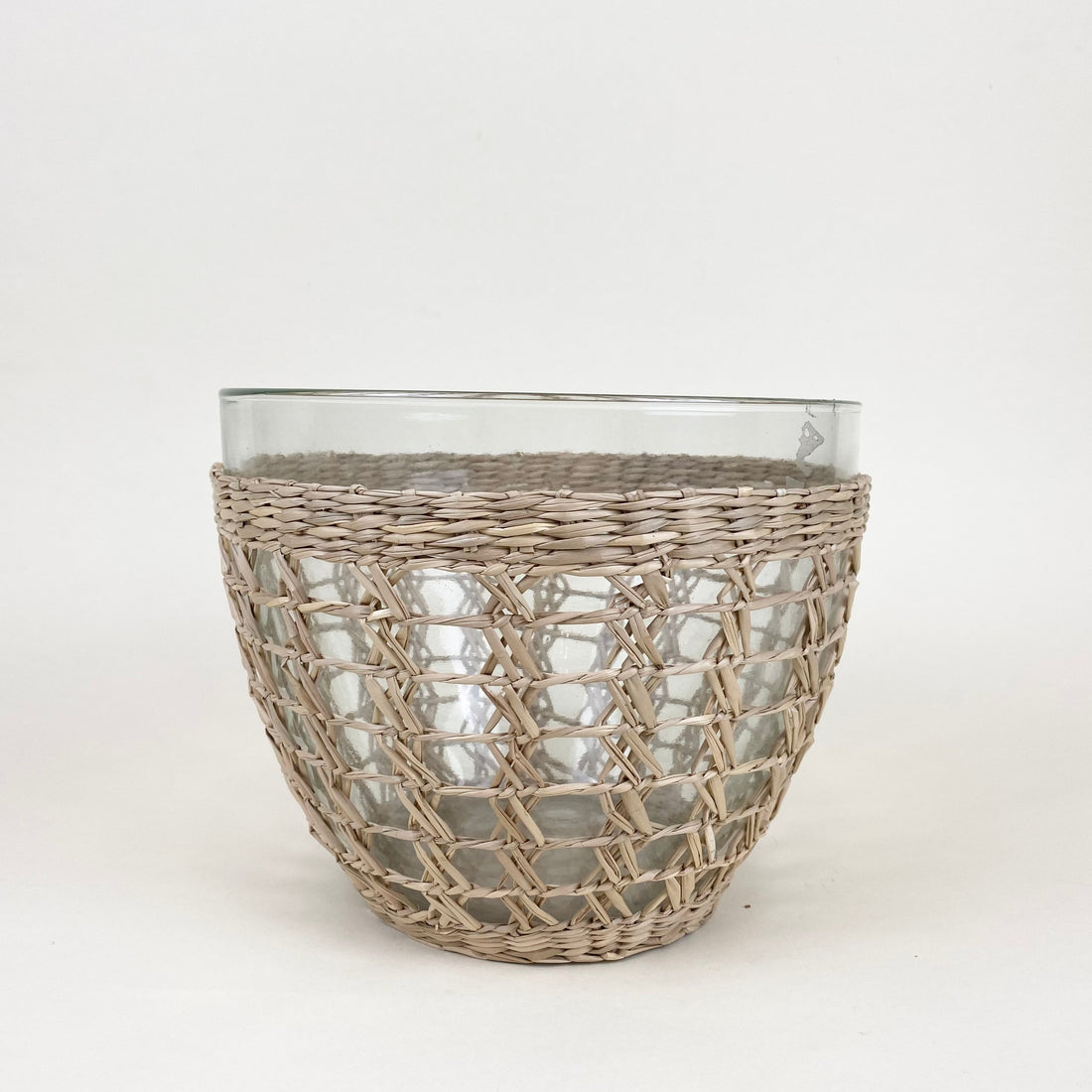 Seagrass Cage Bowl- Large