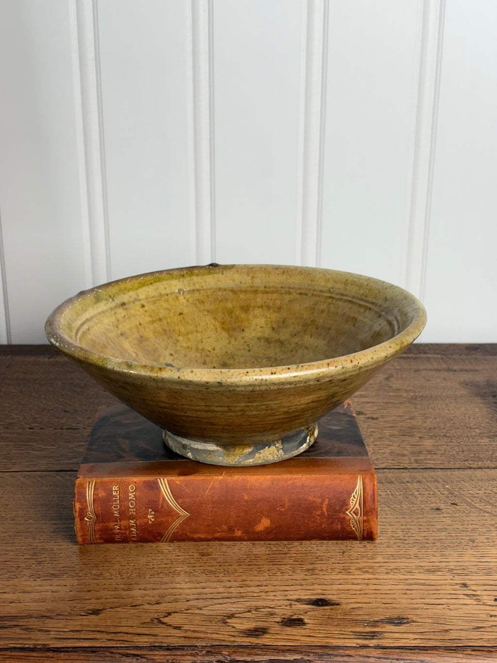 Handmade Moroccan Bowl, Mustard