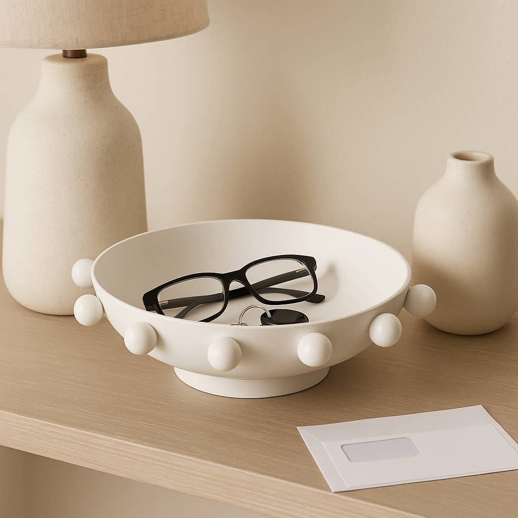 Decorative Hobnail Bowl