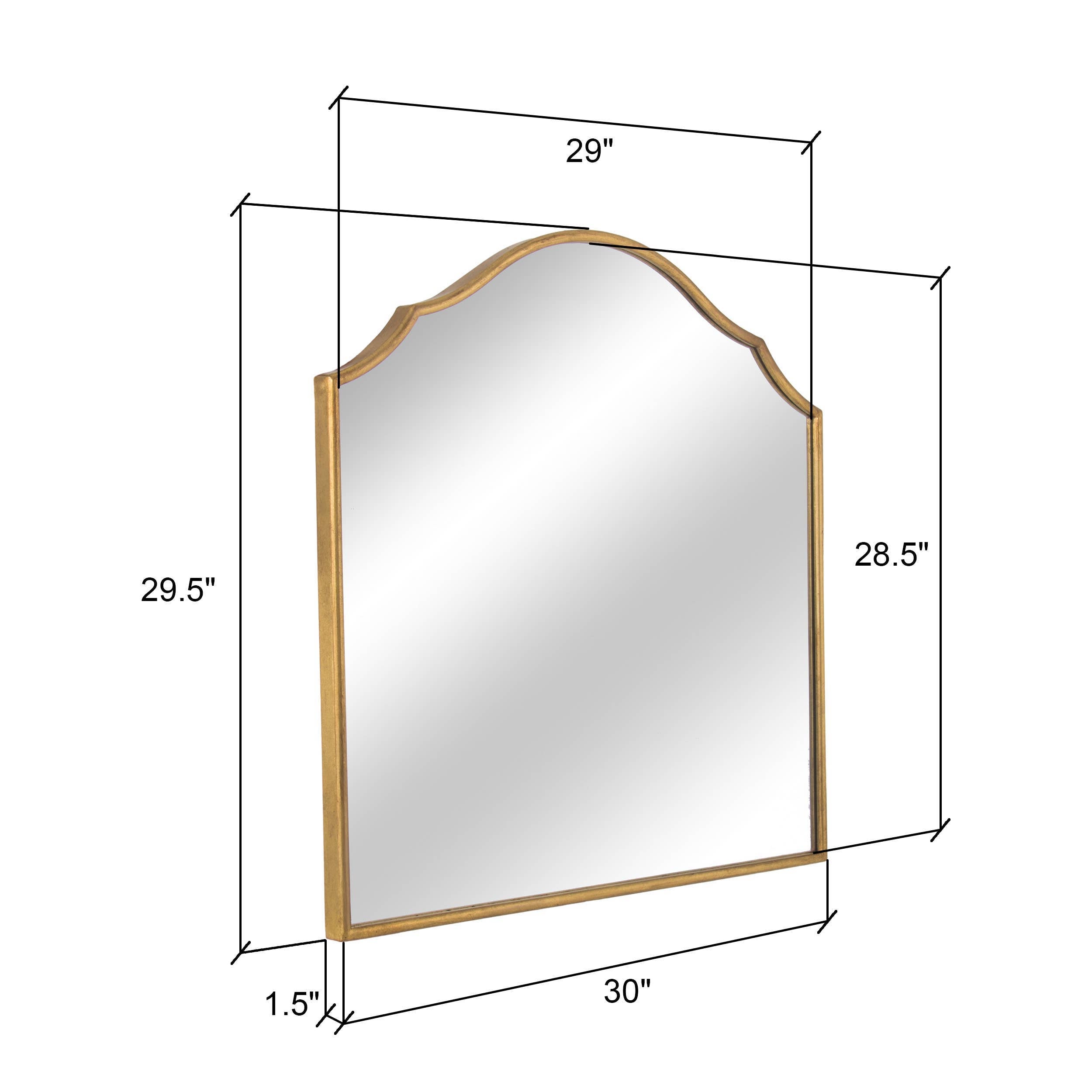 Lizette Mirror - 30"H x 30"W
