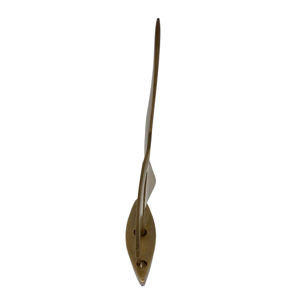 Antiqued Brass Sail Boat Paperweight Desk Decor, 5-1/4"