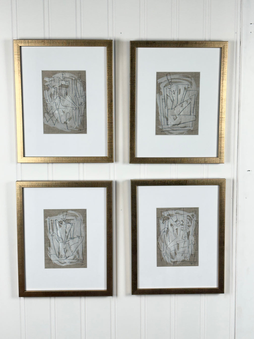 Original Linen Abstract, #3