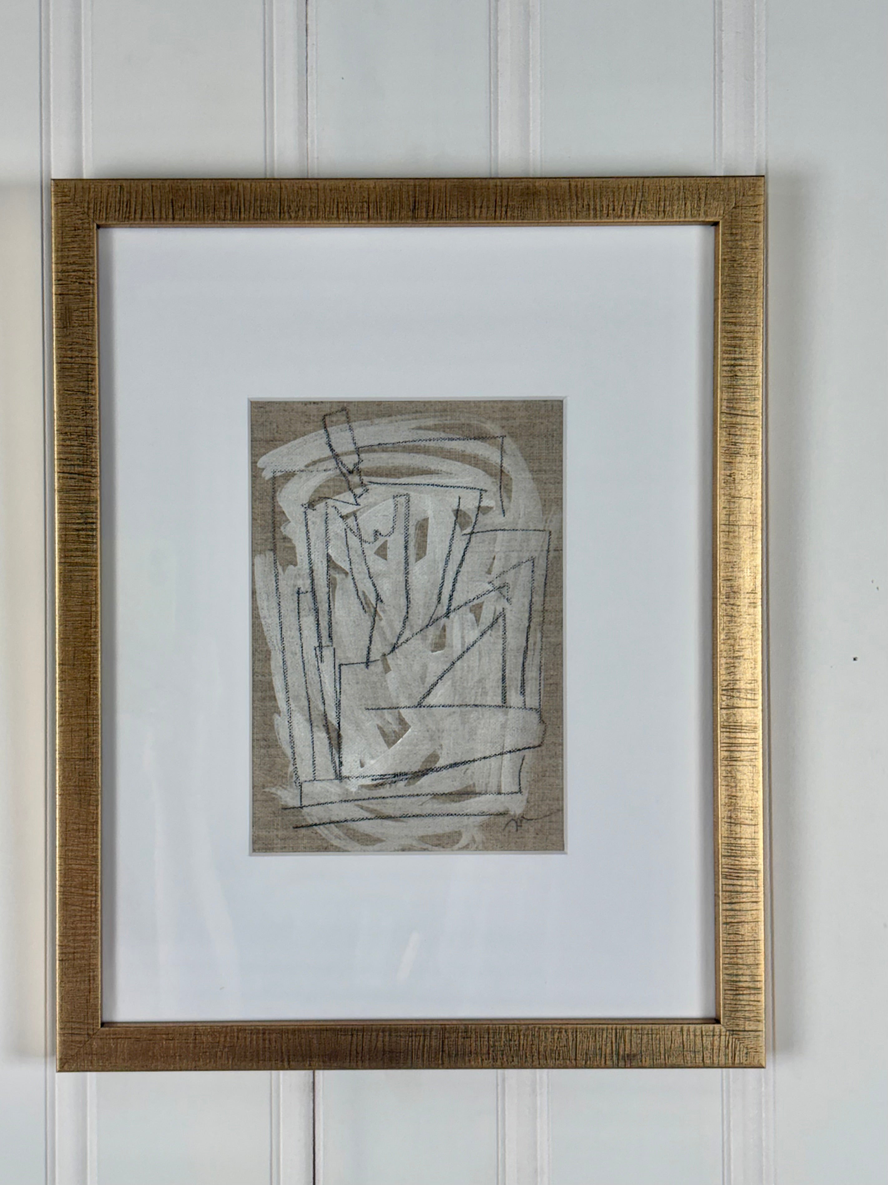 Original Linen Abstract, #1