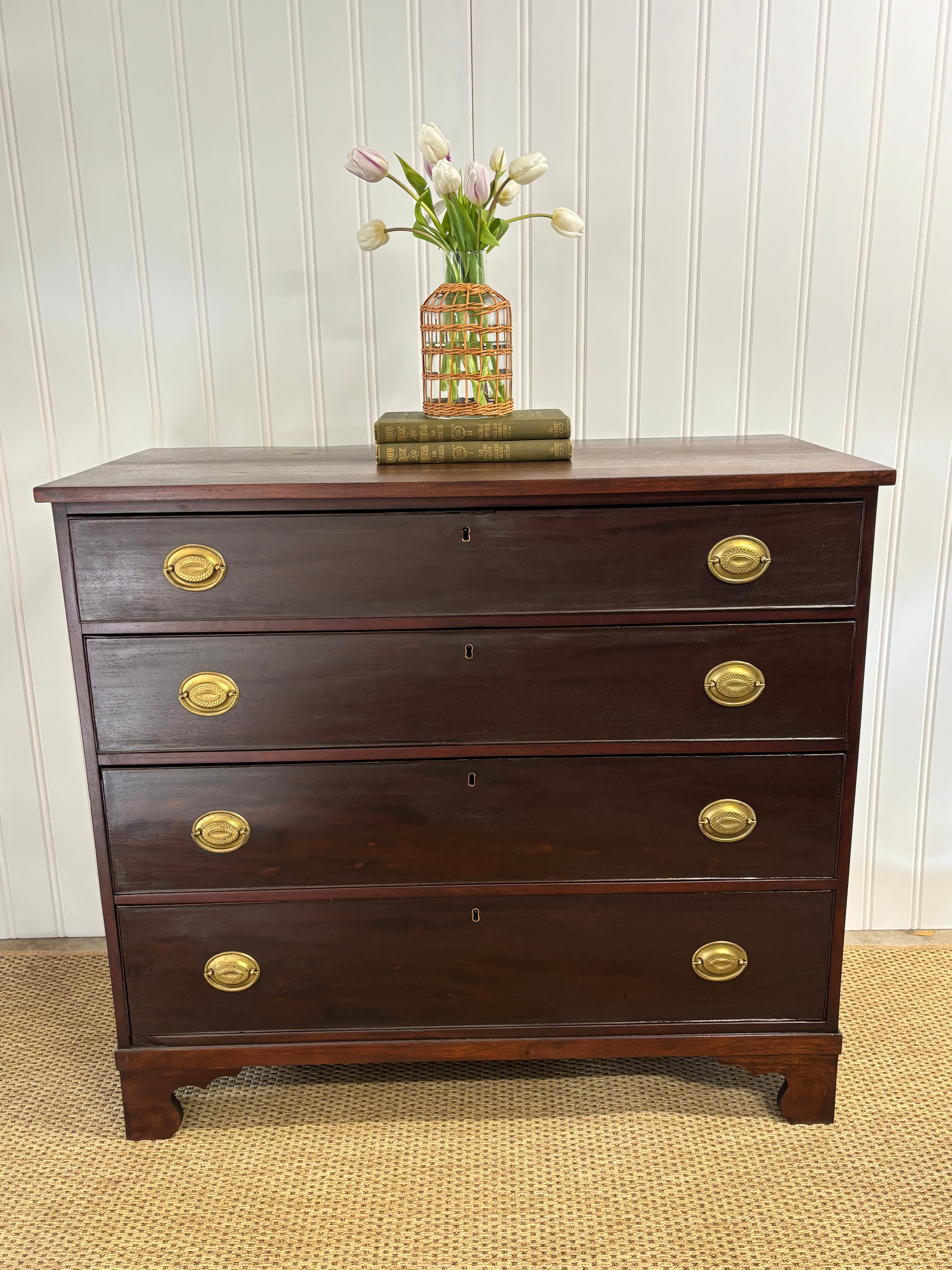 19th Century English Mahogany Chest