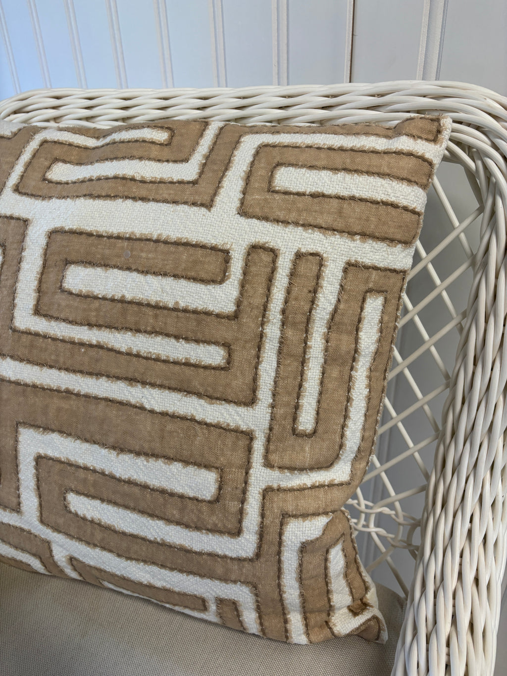 Mateo Natural and Ivory Pillow