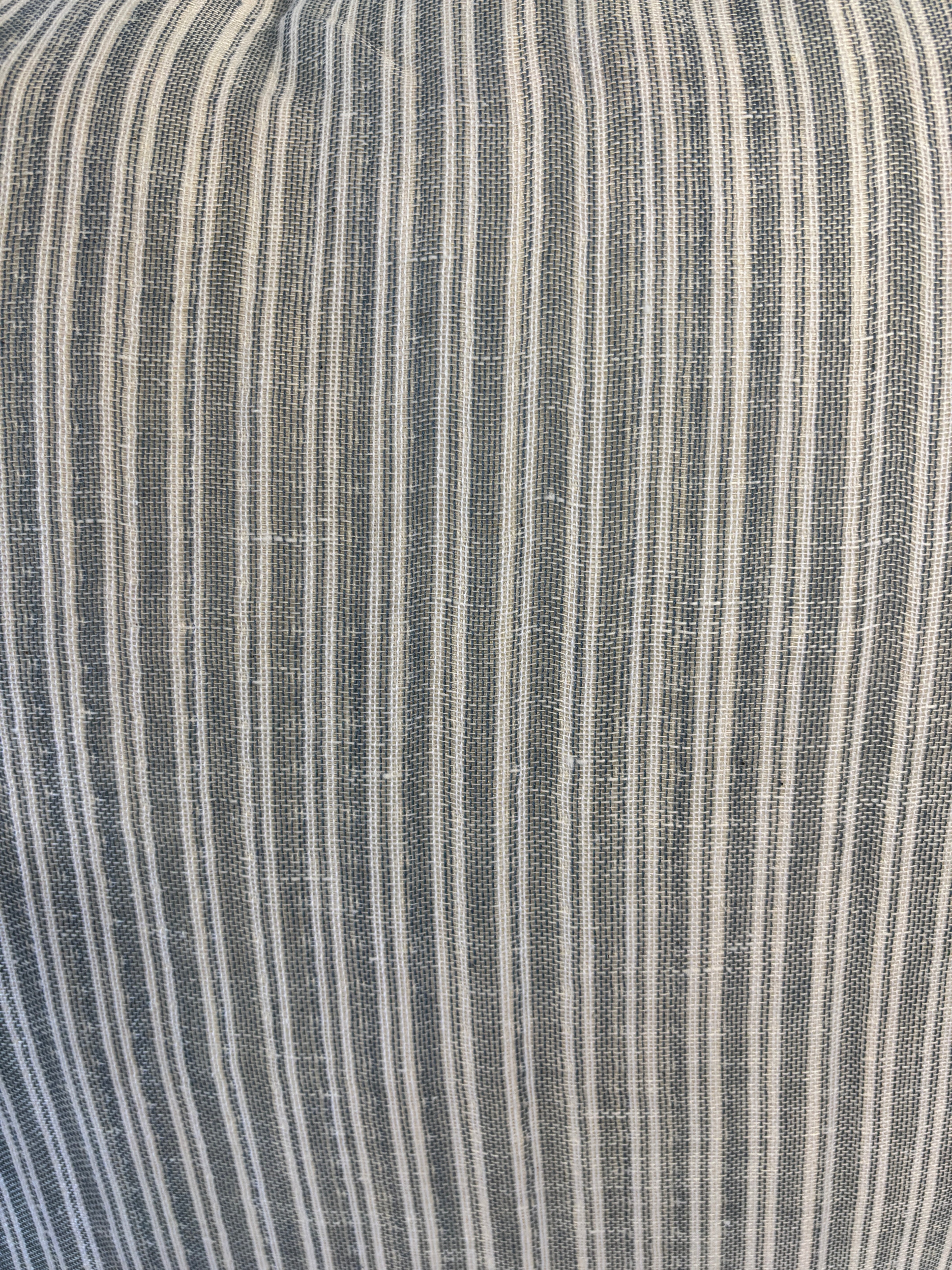 Striped Pillow - Blue