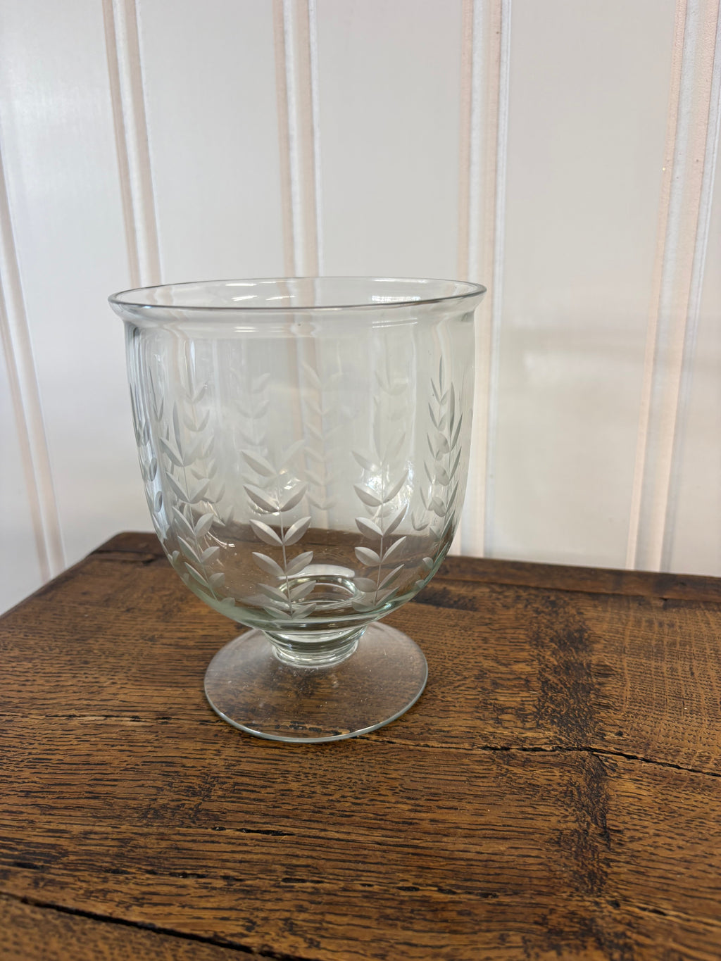 Leaf Etched Hurricane, Large