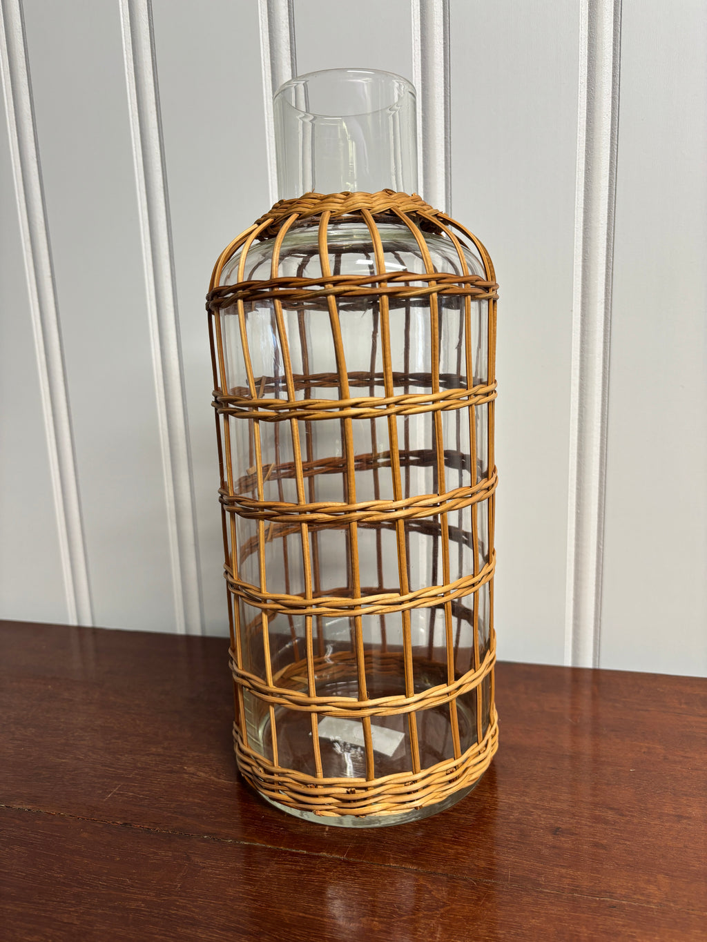 Seagrass Rattan Vase- Large