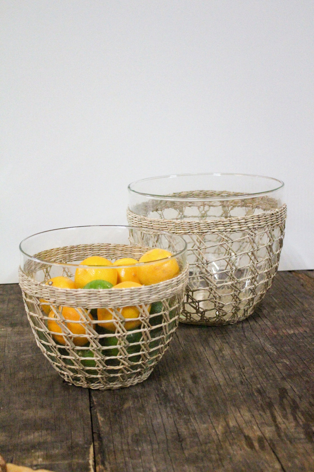 Seagrass Cage Bowl- Large