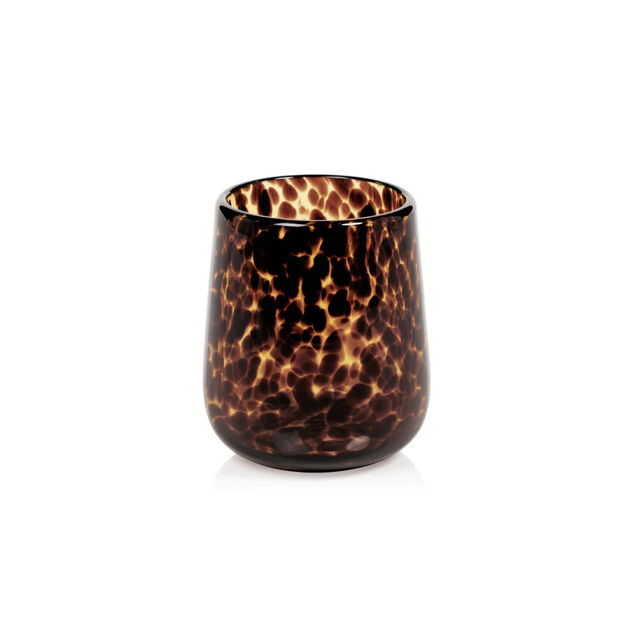 Amber Tortoise Glassware- Set of 6