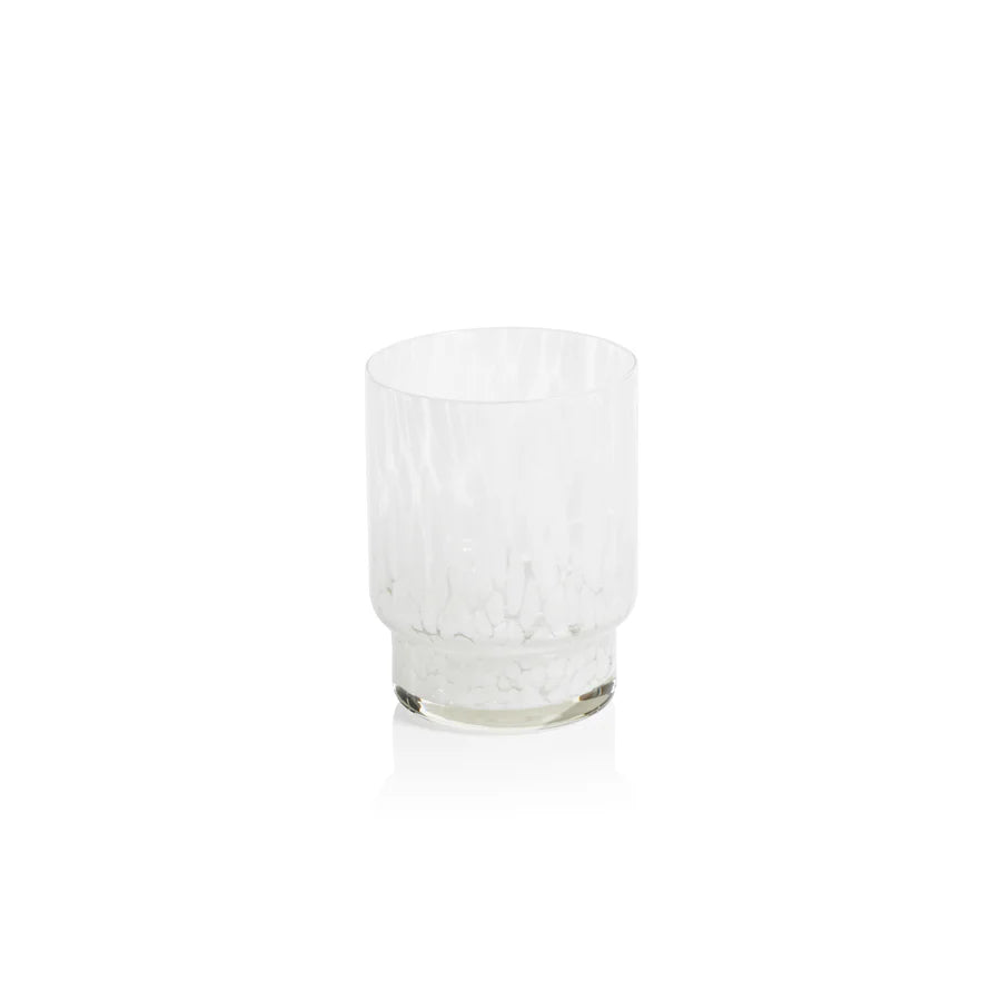 White Tortoise Glassware- Set of 6