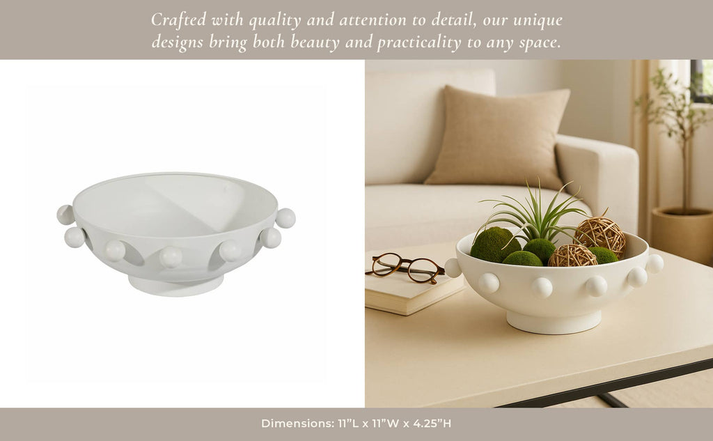 Decorative Hobnail Bowl