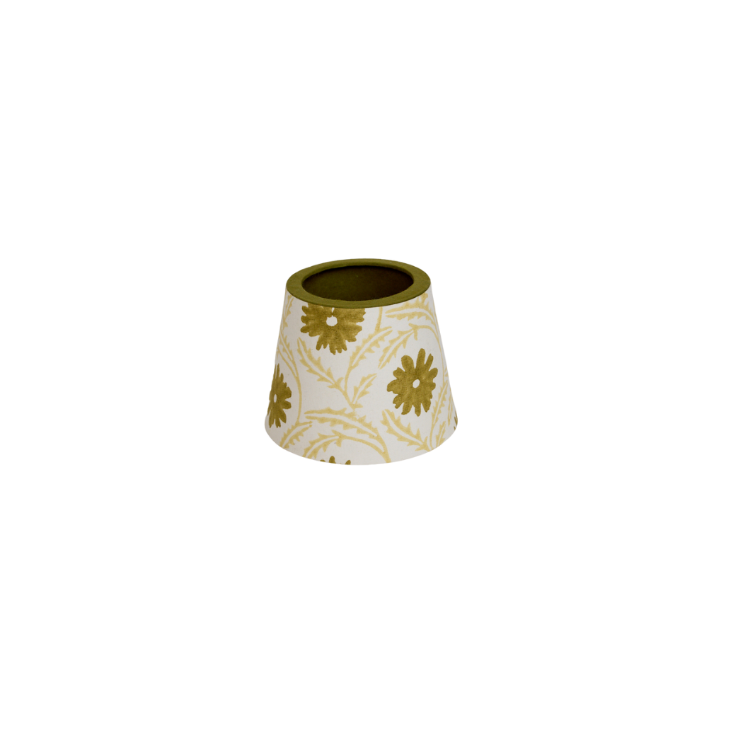 Marguerite Lampshade- Olive *pre-order, available Mid March*