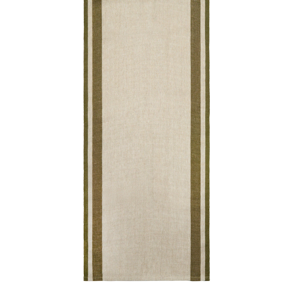 Natural & Olive Runner