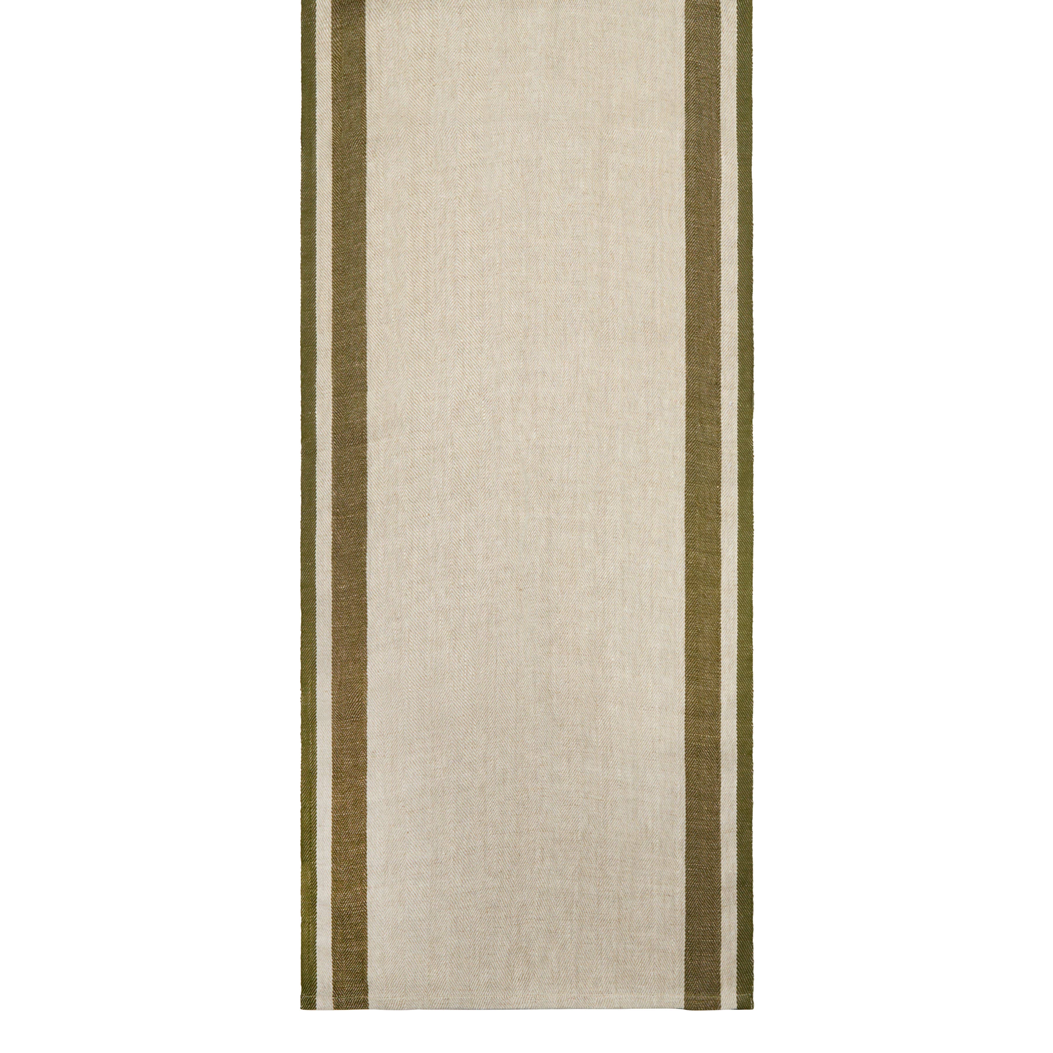 Natural & Olive Runner